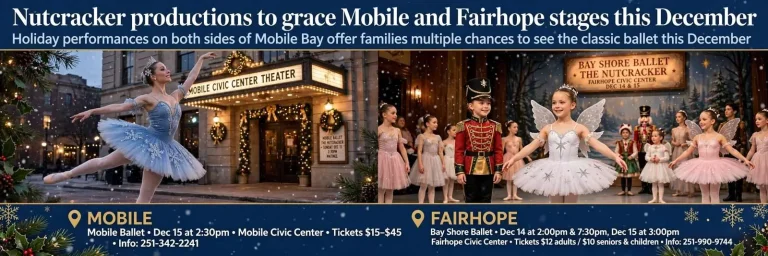 Illustration for the news story: Nutcracker productions to grace Mobile and Fairhope stages this December