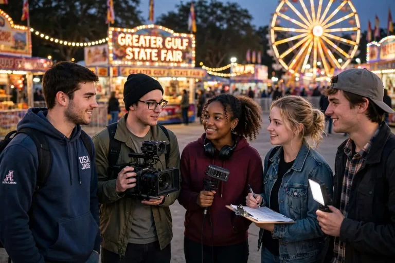 Illustration for the news story: University of South Alabama Film Students Showcase Talent With ‘The Dreamers’