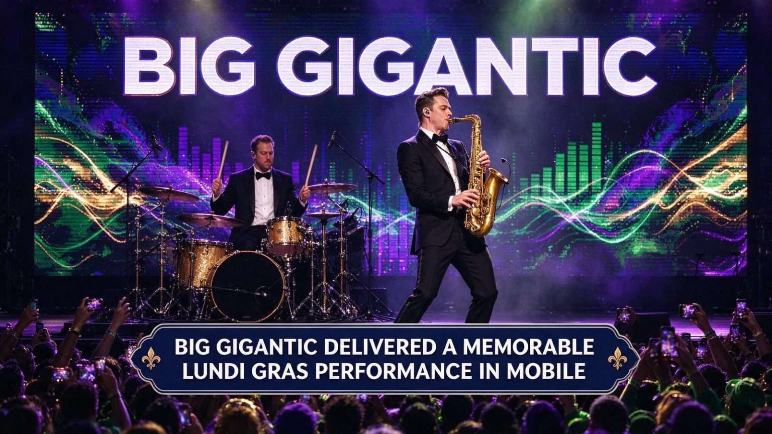 Illustration for the news story: Big Gigantic Delivered a Memorable Lundi Gras Performance in Mobile