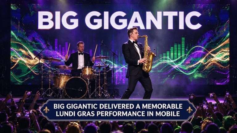 Illustration for the news story: Big Gigantic Delivered a Memorable Lundi Gras Performance in Mobile
