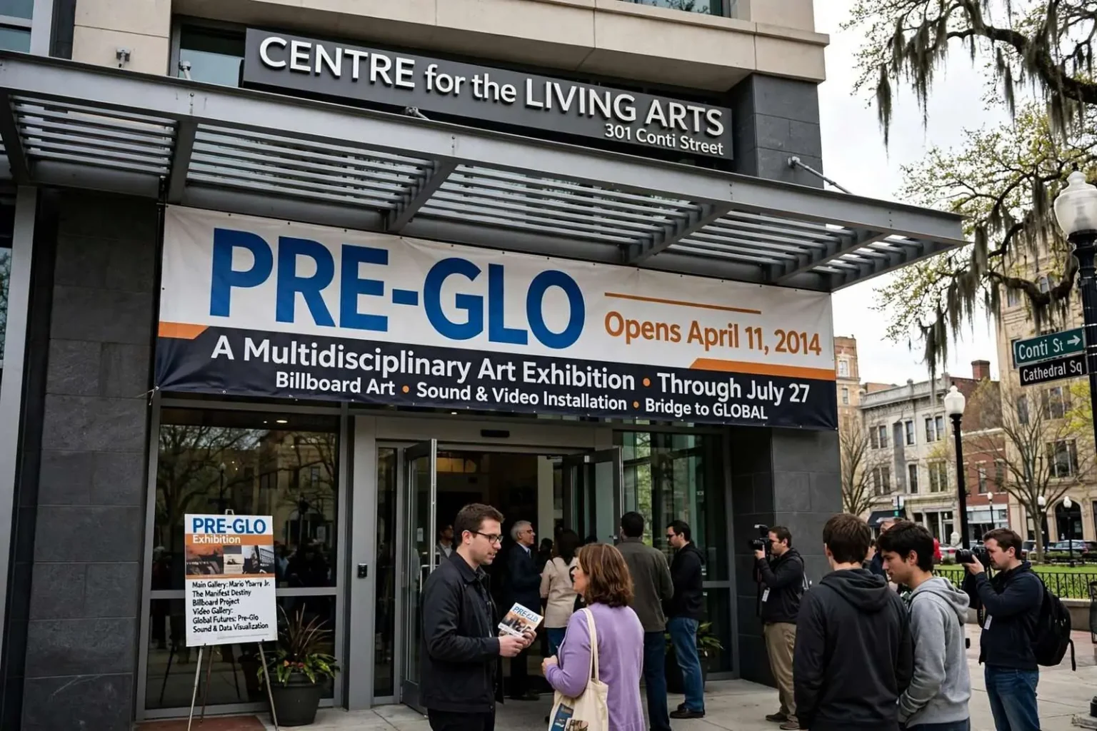 Illustration for the news story: PRE-GLO Exhibition Opens at Mobile’s Centre for the Living Arts