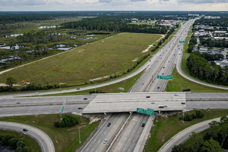 Illustration for the news story: Mobile County Weighs $10,000 Option to Buy I-10/I-65 Land for Soccer Complex