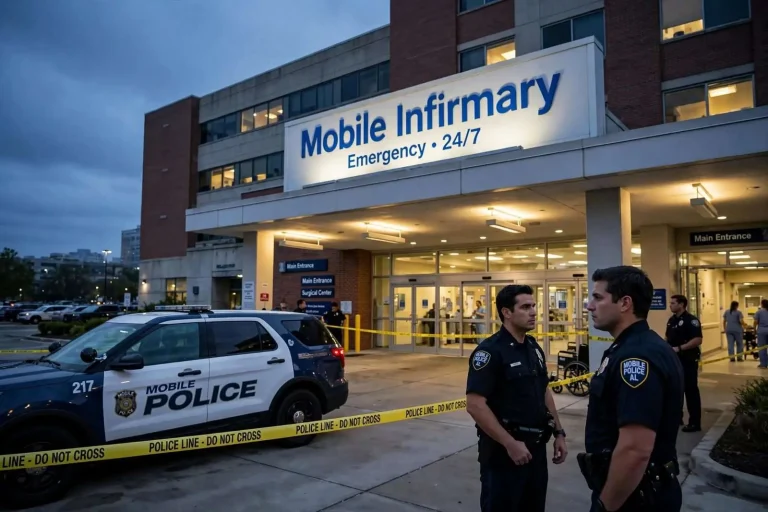 Illustration for the news story: Mobile Police Investigate Assault Report at Mobile Infirmary Involving Patient Under Anesthesia