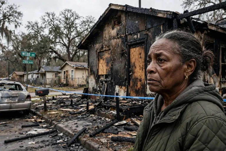 Illustration for the news story: One Mobile Family’s Ordeal Reflects Wider Violence Along Webb Avenue