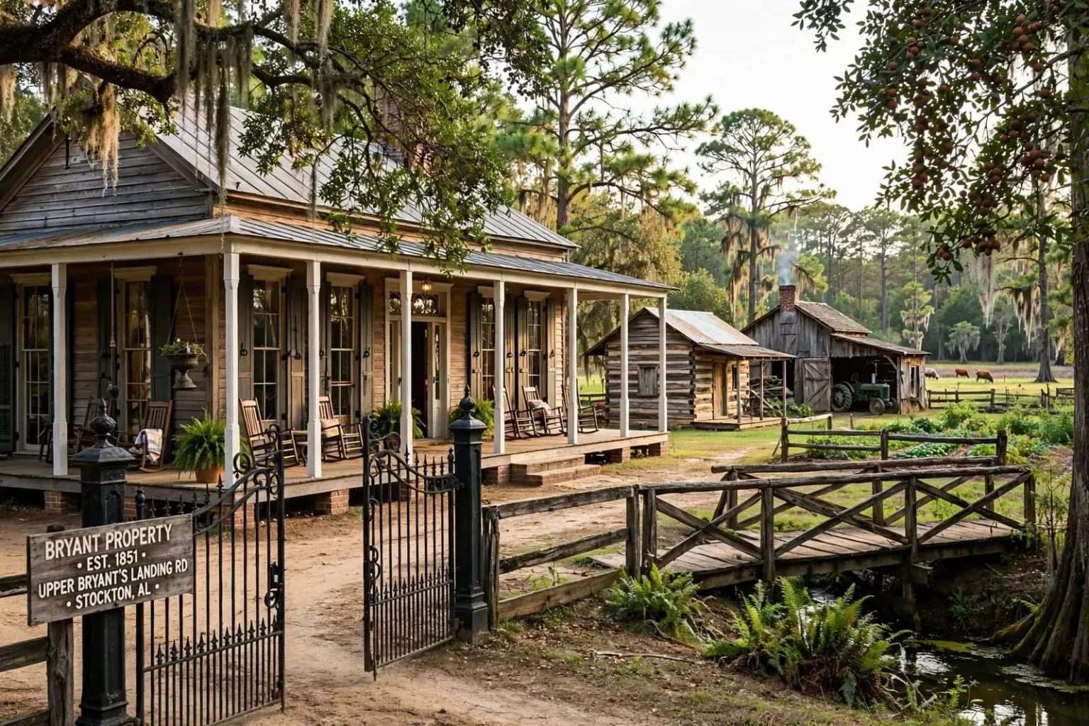 Illustration for the news story: Stockton Family Brings New Life to 1911 Farmhouse on Historic Bryant Property