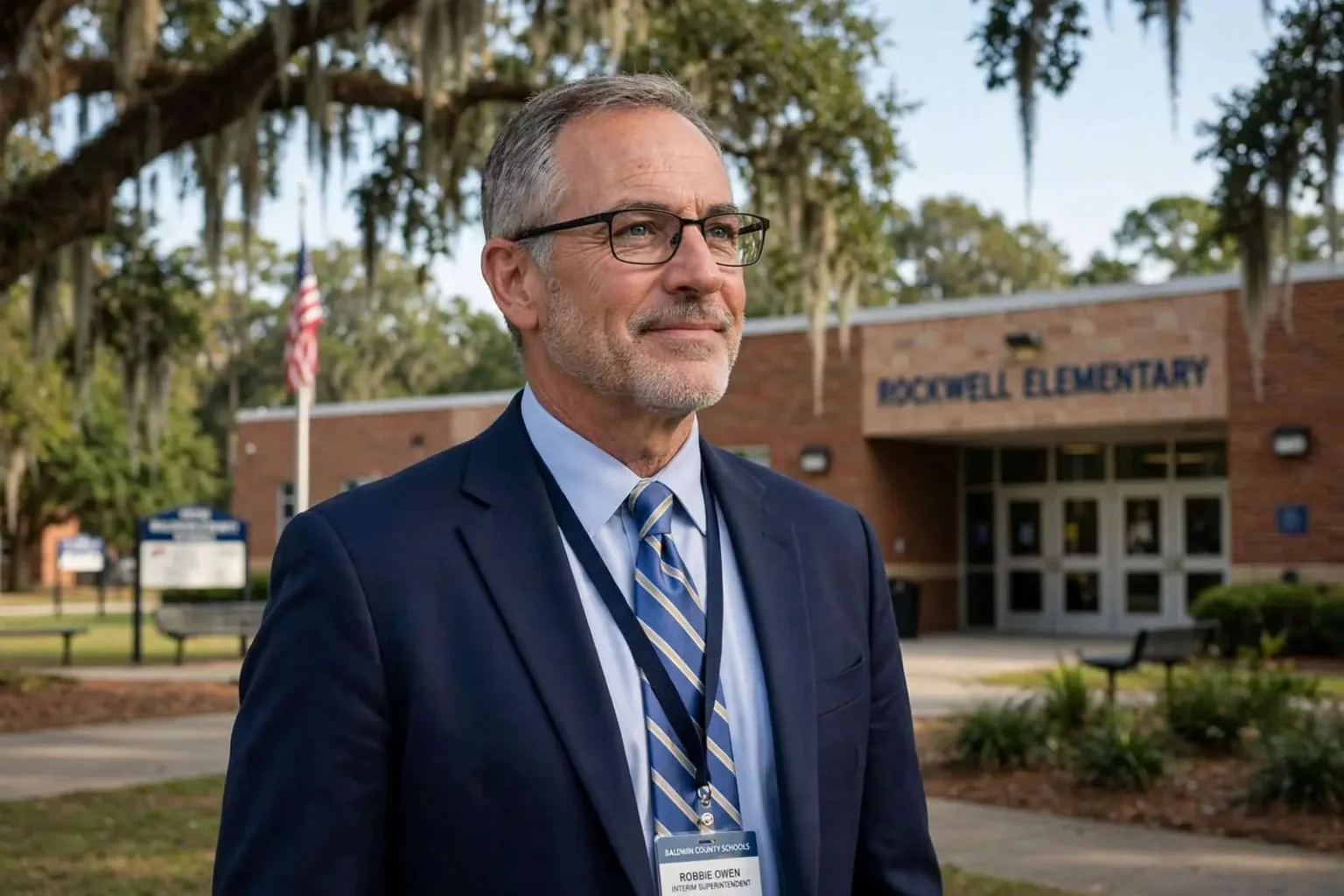 Illustration for the news story: Baldwin County Names a Veteran Principal to Steer the Schools Through a Leadership Change