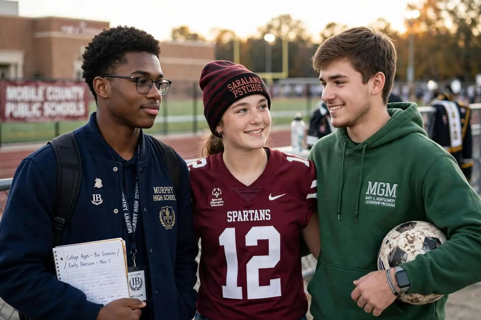 Illustration for the news story: Seniors at Murphy, Saraland and MGM High Schools Reflect on Final Year