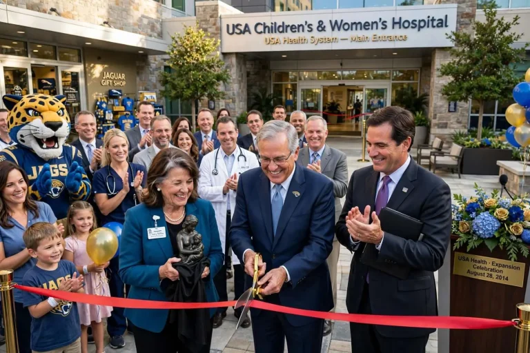 Illustration for the news story: Ribbon-Cutting Caps $72.6 Million Expansion at Mobile Children’s Hospital