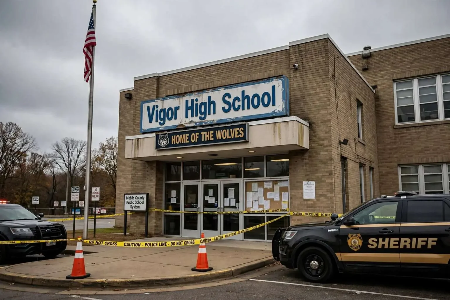 Illustration for the news story: Vigor High School Shooting Attempt Could Bring Attempted Murder Charge
