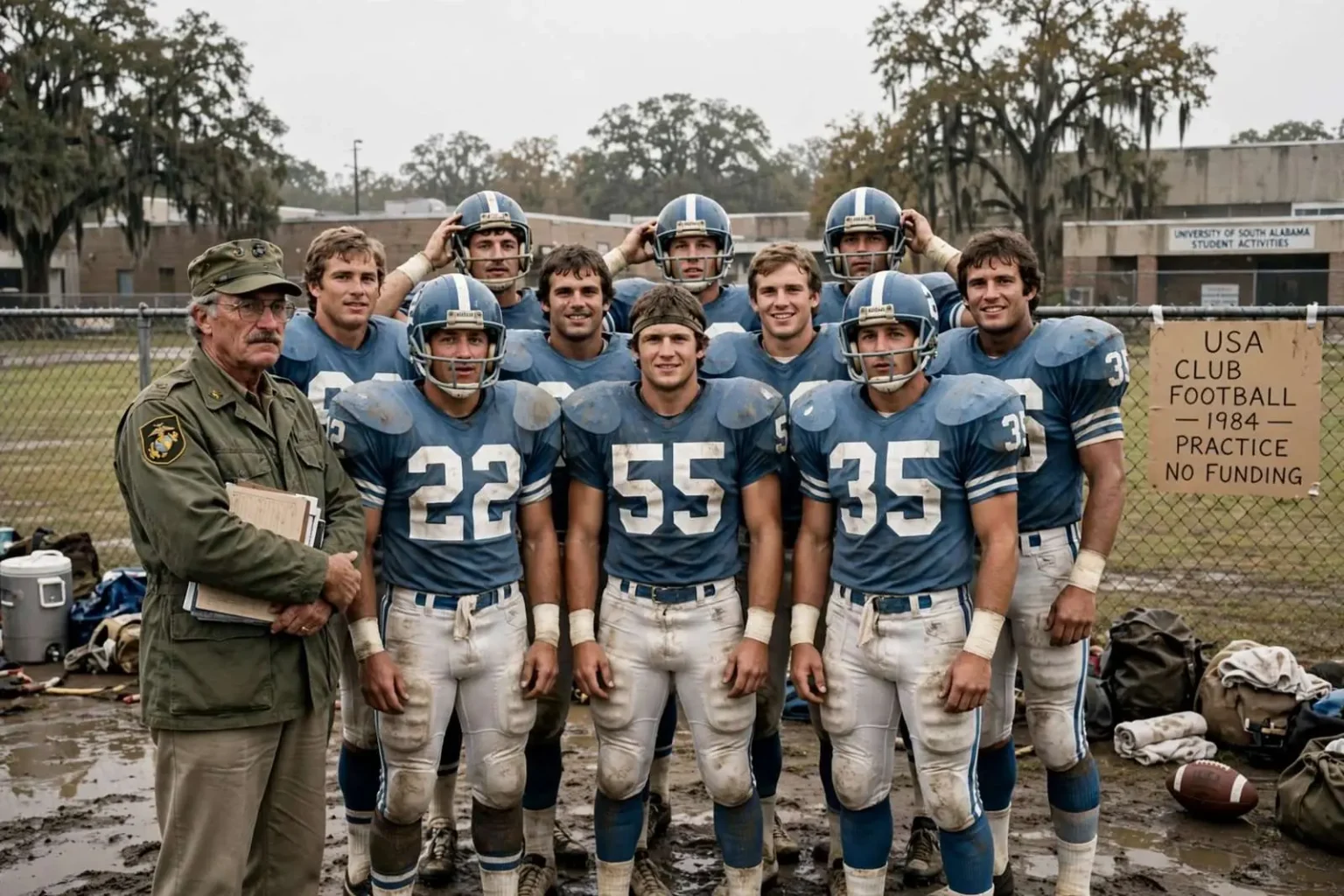 Illustration for the news story: Before the Jaguars: The Forgotten First Football Team at South Alabama
