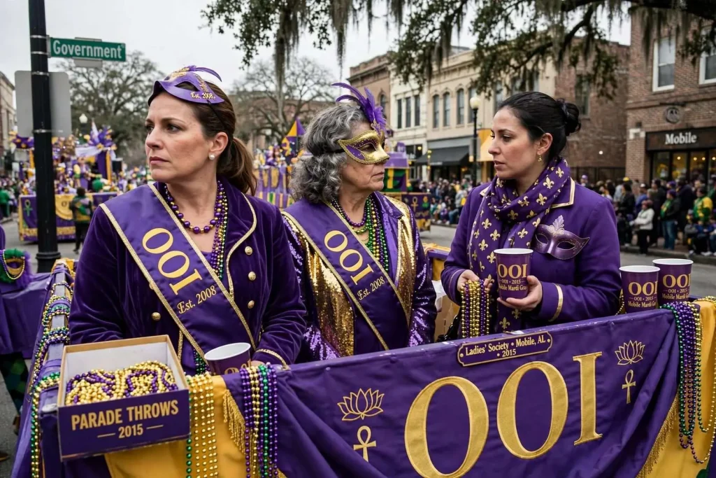 Illustration for the news story: Mobile Mardi Gras Group Order of Isis Shortens Name Amid Terror Confusion