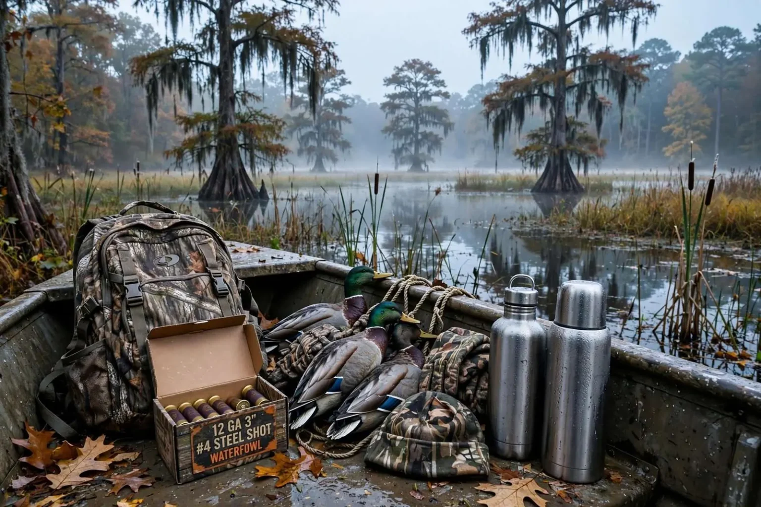Illustration for the news story: Cooler Air Signals Start of Alabama’s Fall Hunting Seasons, With Baldwin Among Top Grounds