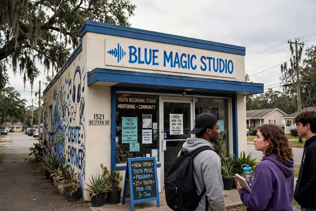 Illustration for the news story: Mobile Council Delays Vote on Crichton Music Studio Rezoning