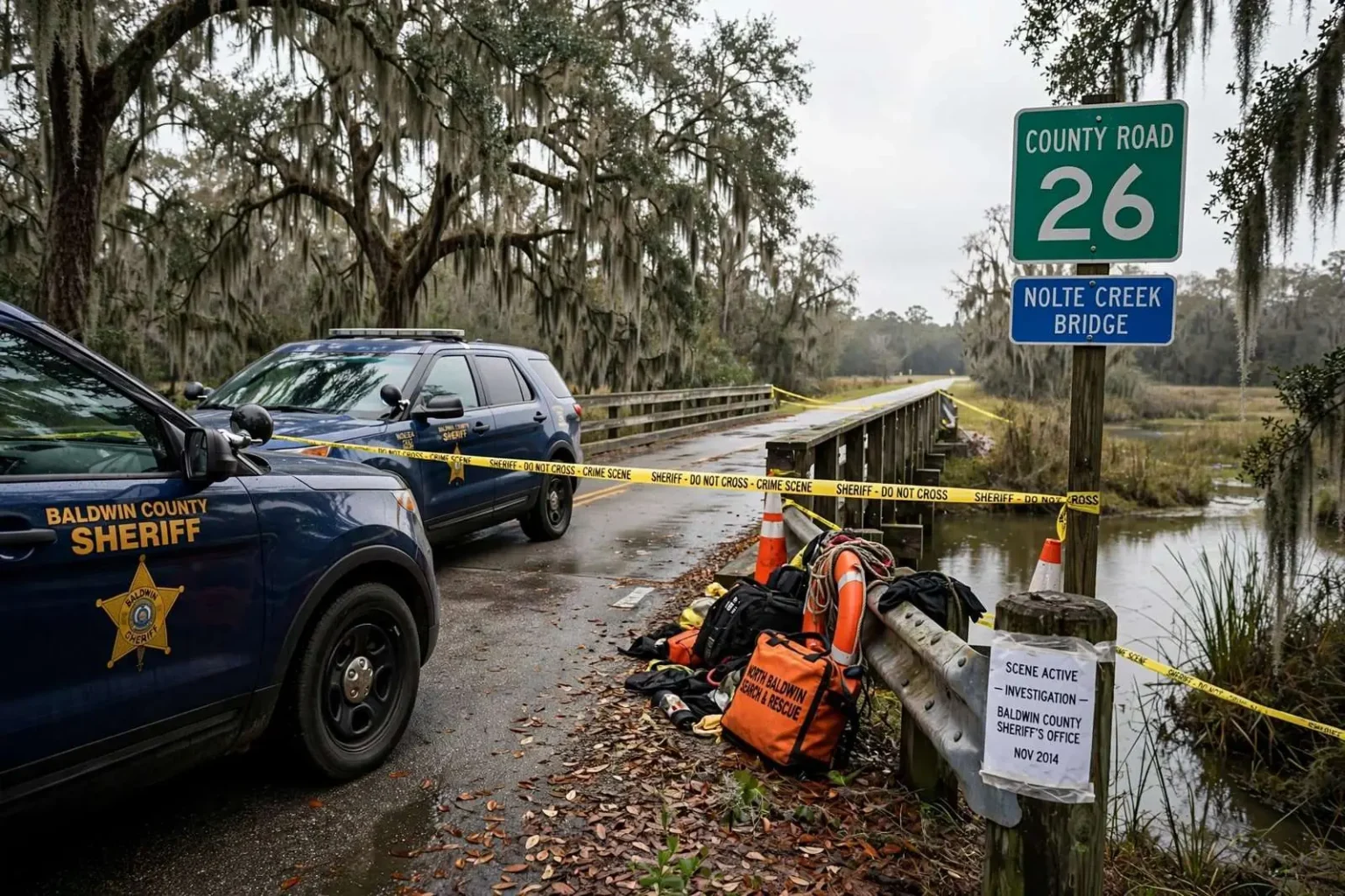 Illustration for the news story: Baldwin County Investigators Seek Identity of Man Found Near Magnolia Springs