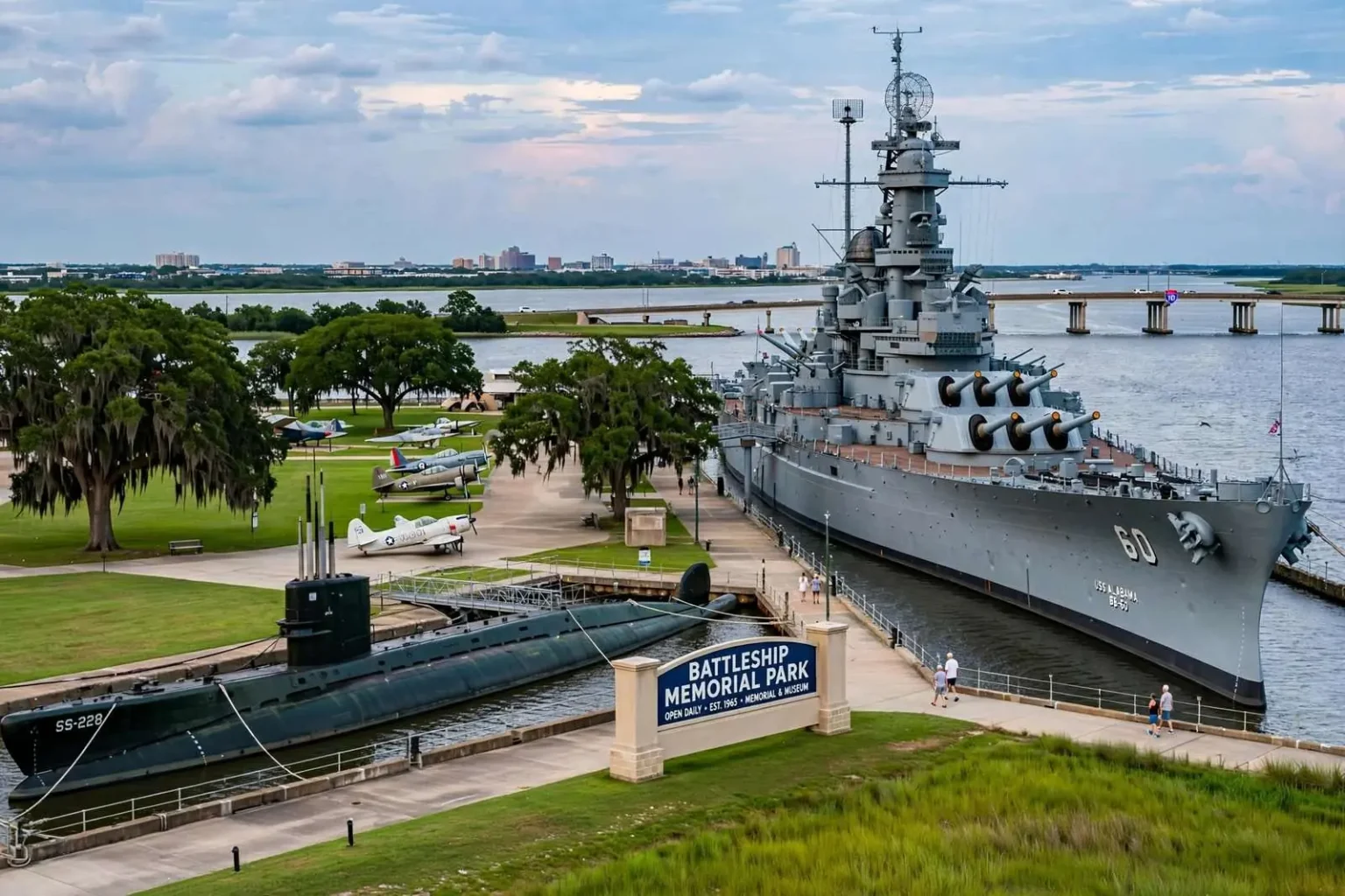 Illustration for the news story: How Well Do You Know Mobile’s Battleship USS Alabama?