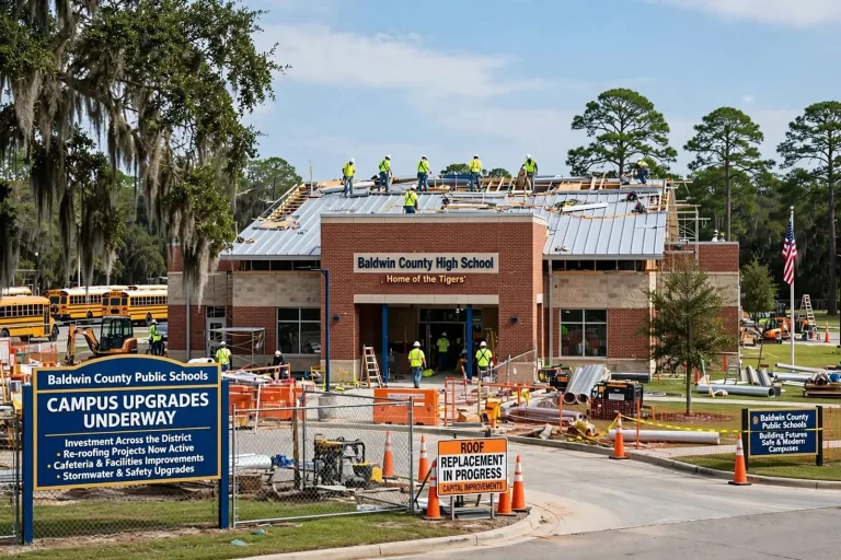 Illustration for the news story: Baldwin County Schools Detail Millions in Campus Upgrades
