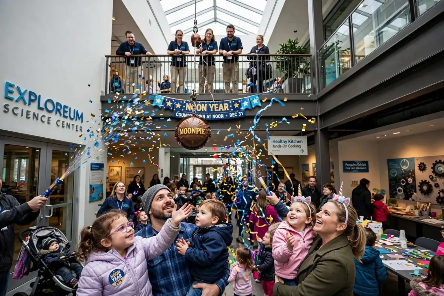 Illustration for the news story: Exploreum Rings in the New Year Early for Mobile’s Youngest Fans