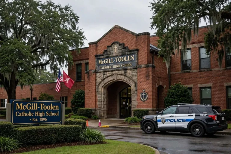 Illustration for the news story: McGill-Toolen Reviews Notification Process After Threat Report