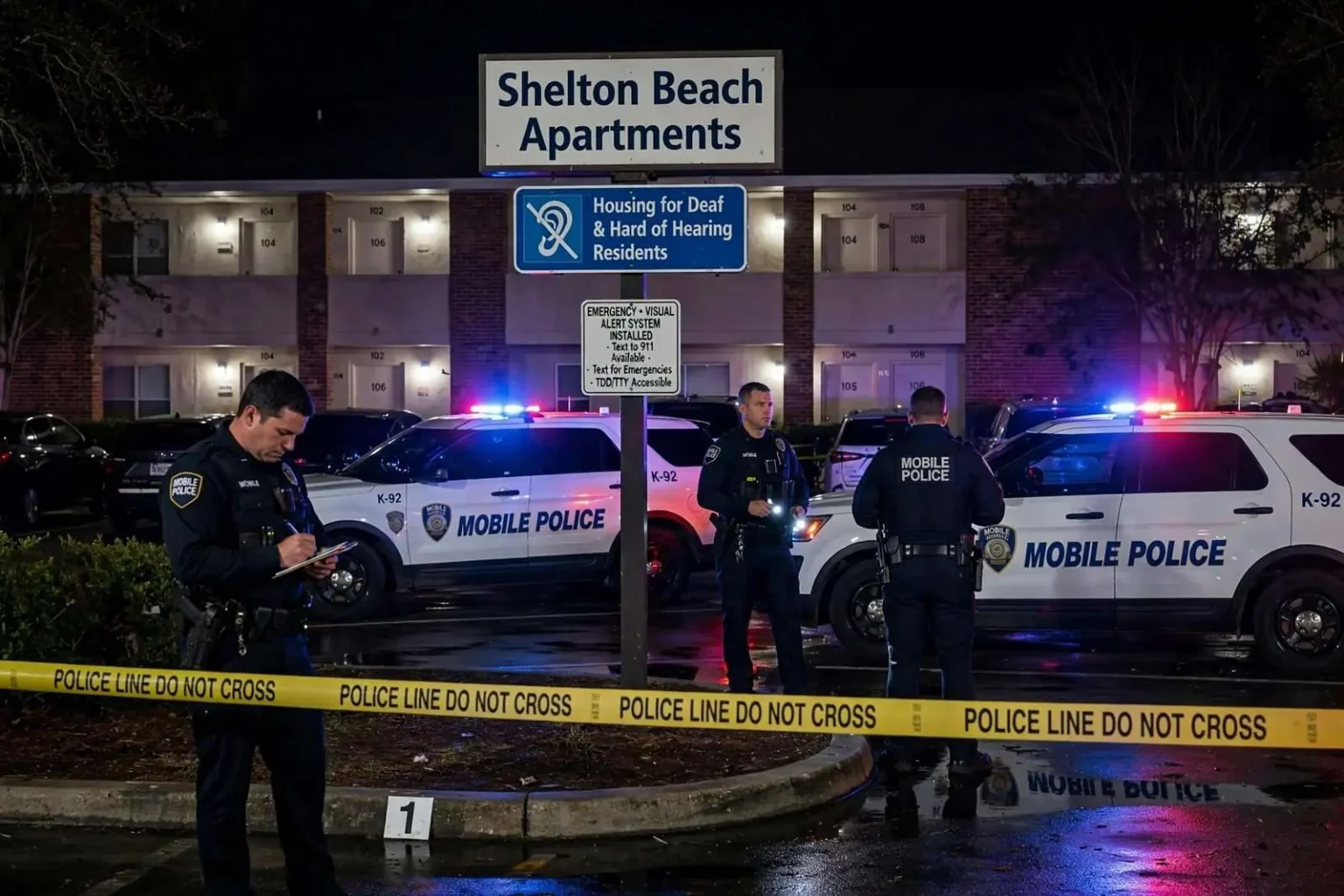 Illustration for the news story: Mobile Police Make Arrest in Shooting Death of Woman