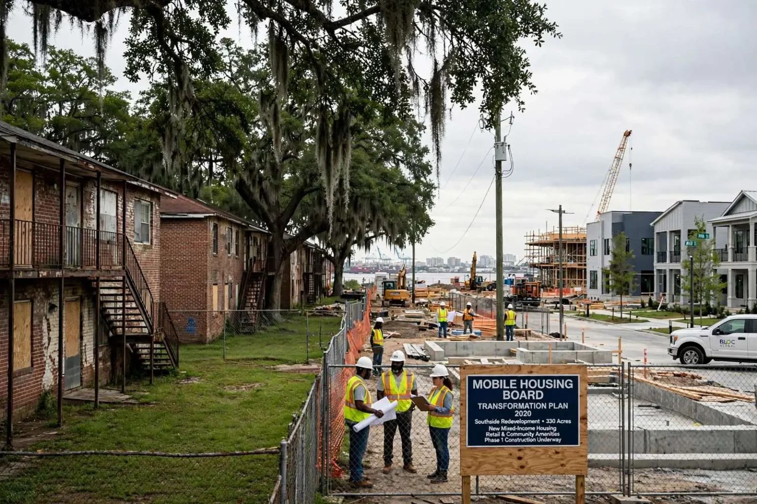 Illustration for the news story: Mobile Housing Board Picks Developers for $439 Million Overhaul