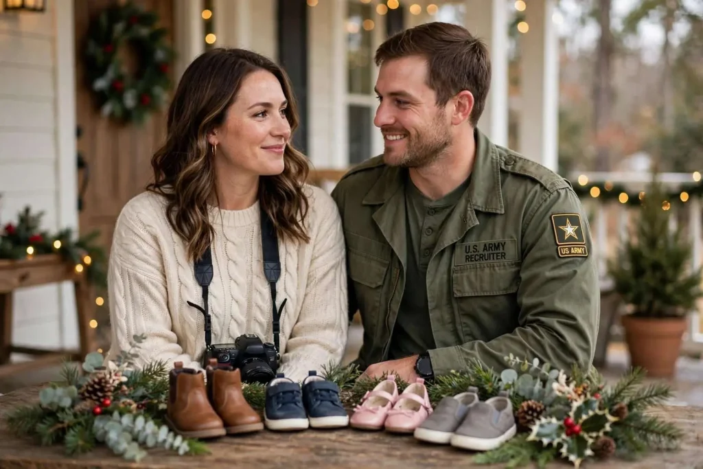 Illustration for the news story: Daphne Couple’s Viral Christmas Card Announces Foster Adoption Journey