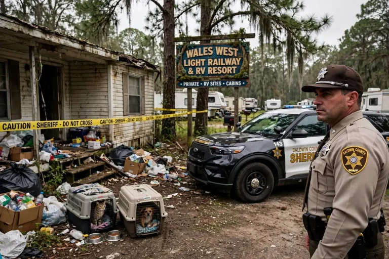 Illustration for the news story: Baldwin County Sheriff Calls Silverhill-Area Home ‘One of the Worst’ Hoarding Cases Seen