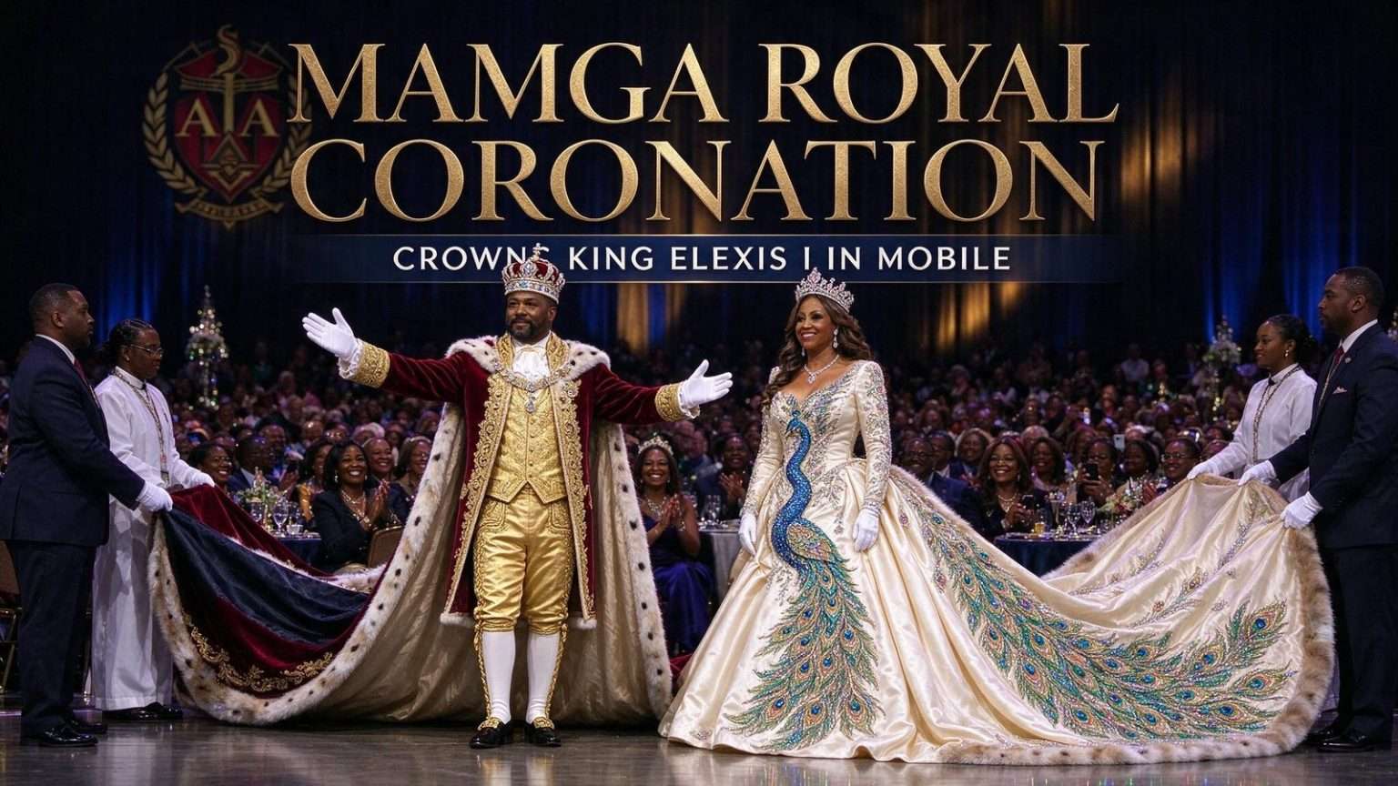 Illustration for the news story: MAMGA Royal Coronation Crowns King Elexis I in Mobile