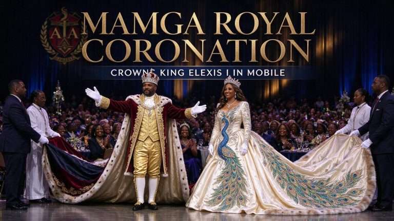 Illustration for the news story: MAMGA Royal Coronation Crowns King Elexis I in Mobile