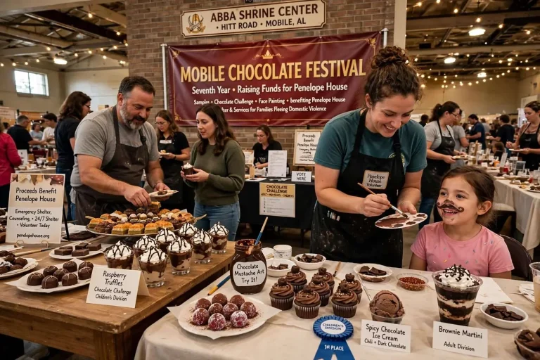 Illustration for the news story: Mobile Chocolate Festival Marks Seventh Year Raising Funds for Penelope House