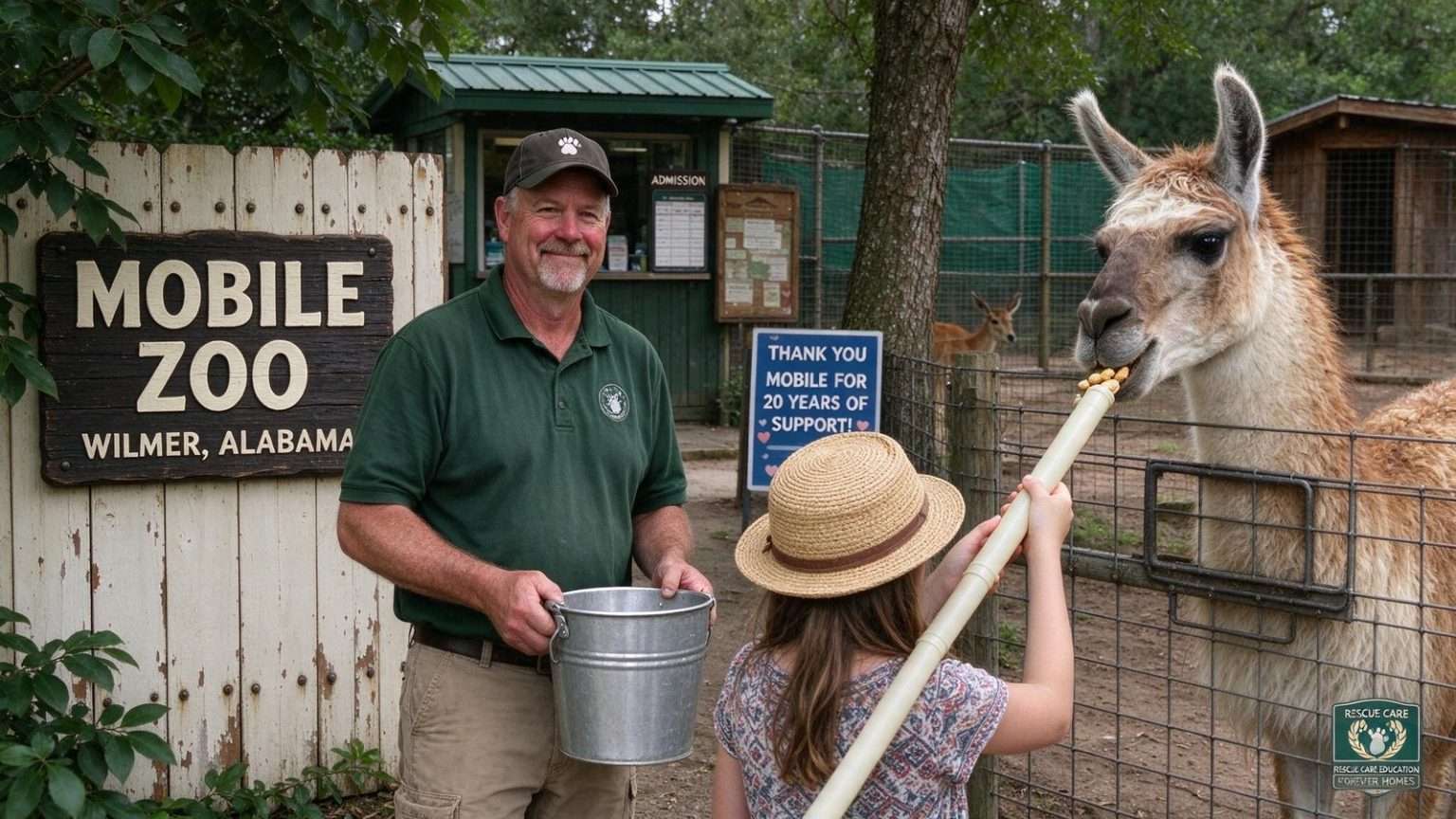 Illustration for the news story: Mobile Zoo Launches Fundraiser to Stay Open