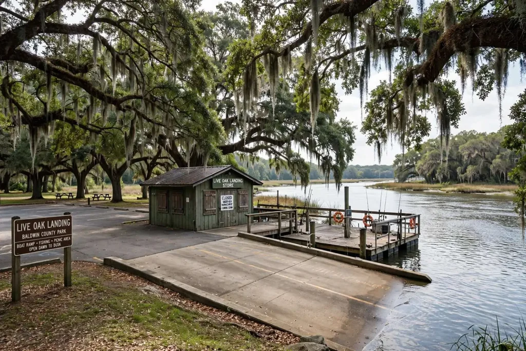 Illustration for the news story: Baldwin County Seeks Private Operator to Revive Live Oak Landing