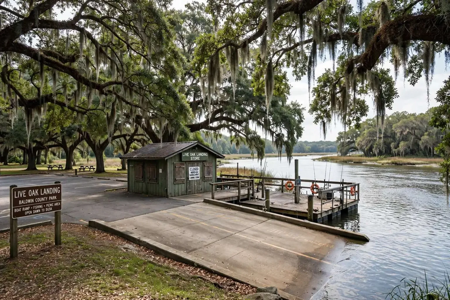Illustration for the news story: Baldwin County Seeks Private Operator to Revive Live Oak Landing