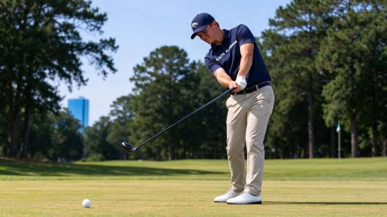 Illustration for the news story: Tyler Klava Ties for Ninth as South Alabama Men’s Golf Places Fourth at Auburn Tiger Invitational