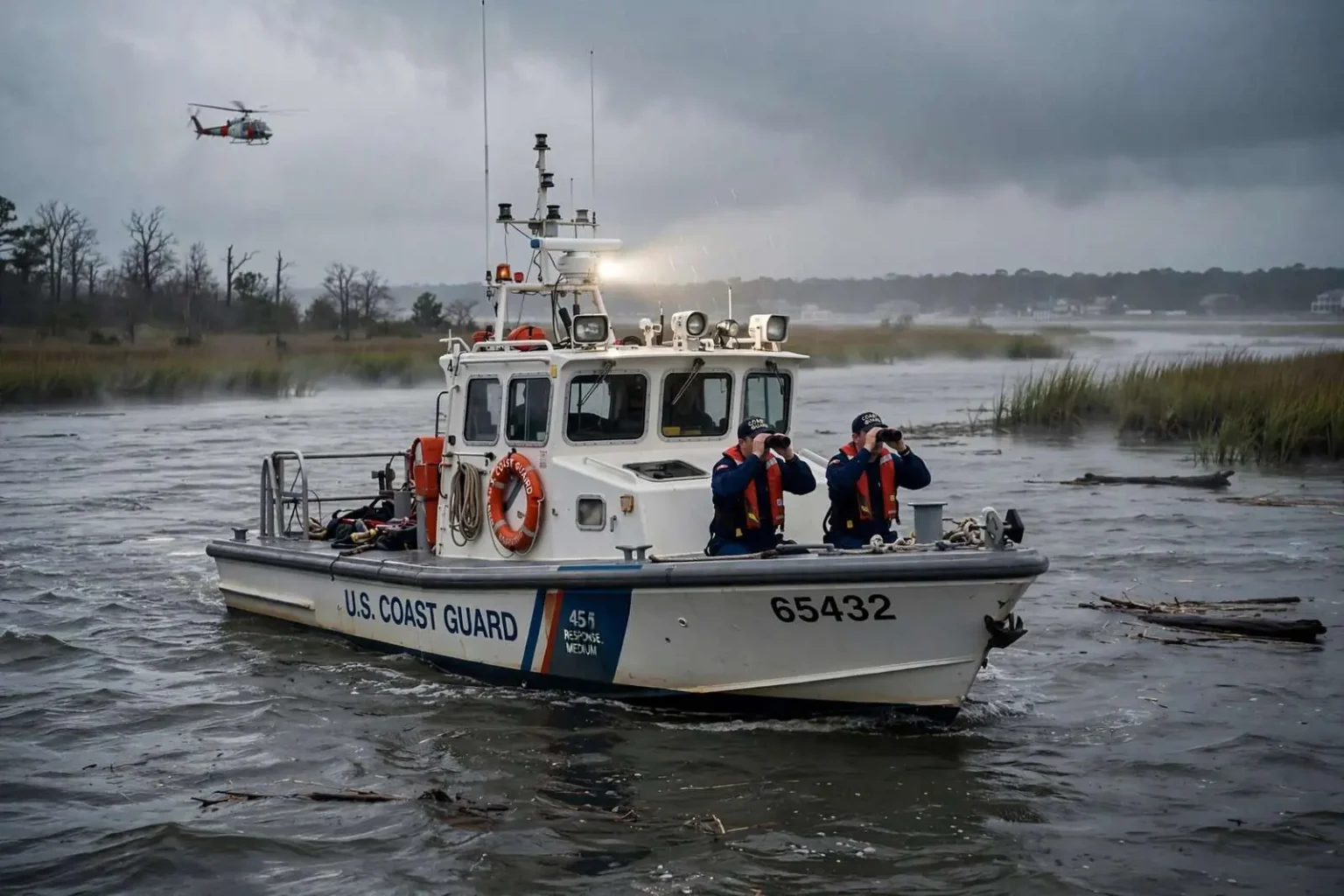 Illustration for the news story: Search Continues for Missing Boaters After Deadly Dauphin Island Regatta