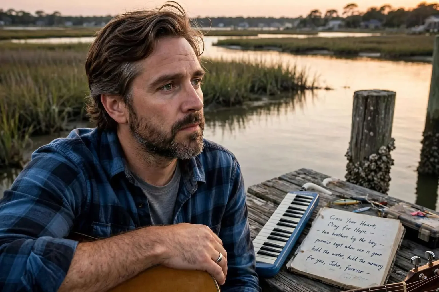 Illustration for the news story: Mobile Musician’s Oil Spill Song Takes On New Meaning Years Later