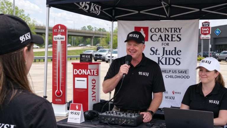 Illustration for the news story: Mobile Radio Station’s St. Jude Radiothon Aims to Help Local Families