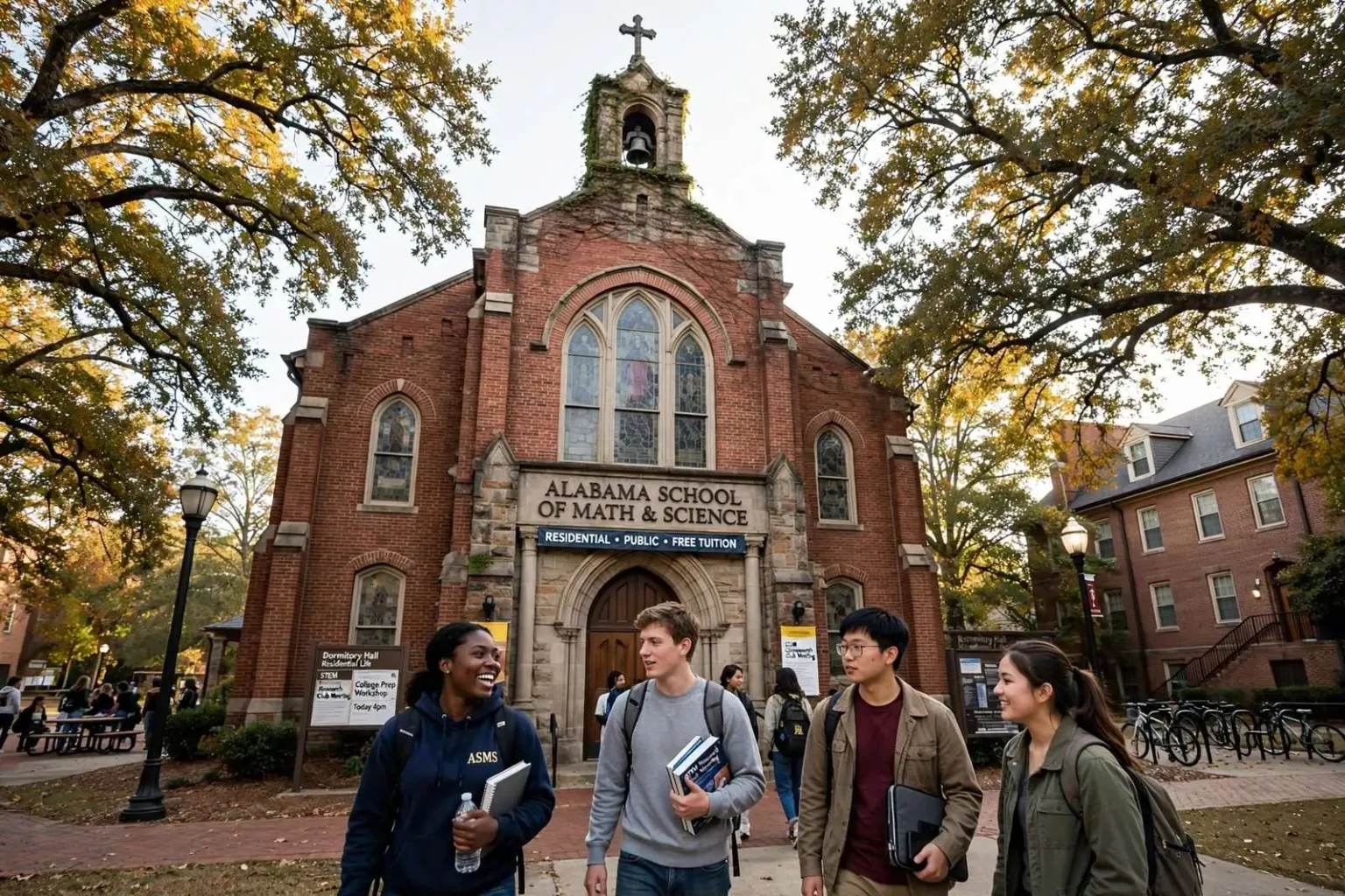 Illustration for the news story: Alabama School of Math and Science Builds Track Record of Sending Students to Top Colleges