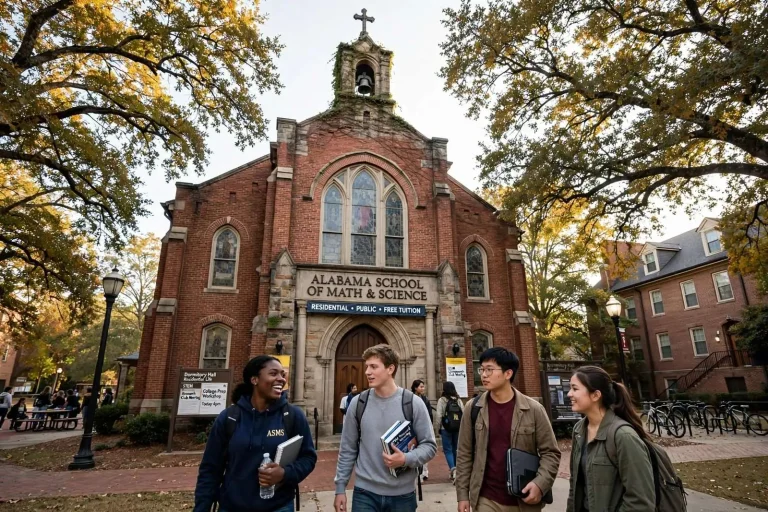 Illustration for the news story: Alabama School of Math and Science Builds Track Record of Sending Students to Top Colleges