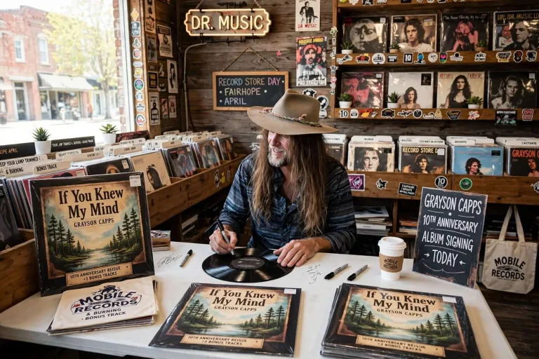 Illustration for the news story: Grayson Capps Reflects on Record Store Day and a Decade of ‘If You Knew My Mind’