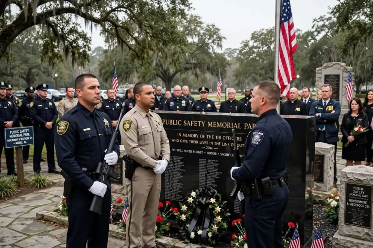Illustration for the news story: Mobile to Honor 118 Fallen Officers at Annual Memorial Service