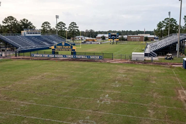 Illustration for the news story: Spanish Fort Council Rejects $769,000 Artificial Turf Project at Toros Stadium