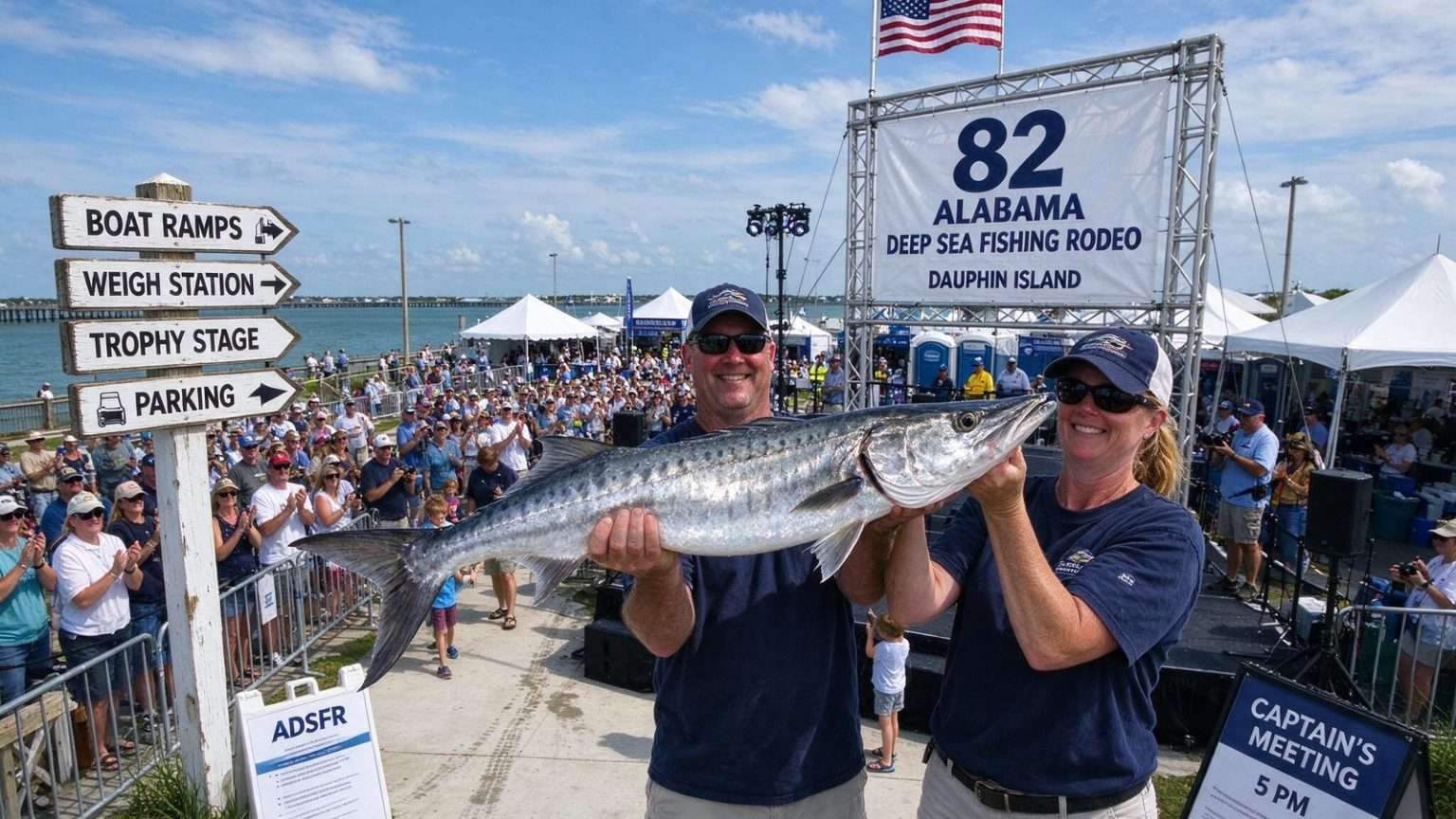 Illustration for the news story: 82nd Alabama Deep Sea Fishing Rodeo Set to Open on Dauphin Island