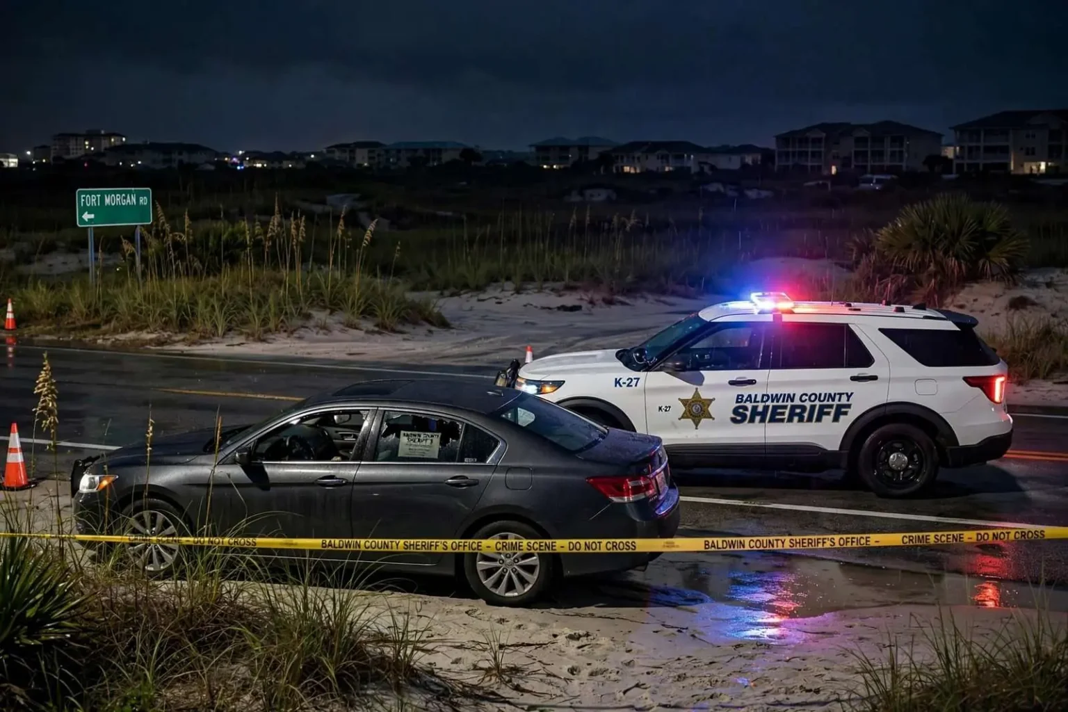 Illustration for the news story: Gulf Shores Man Faces Multiple Charges After Stolen Car, Drugs Found