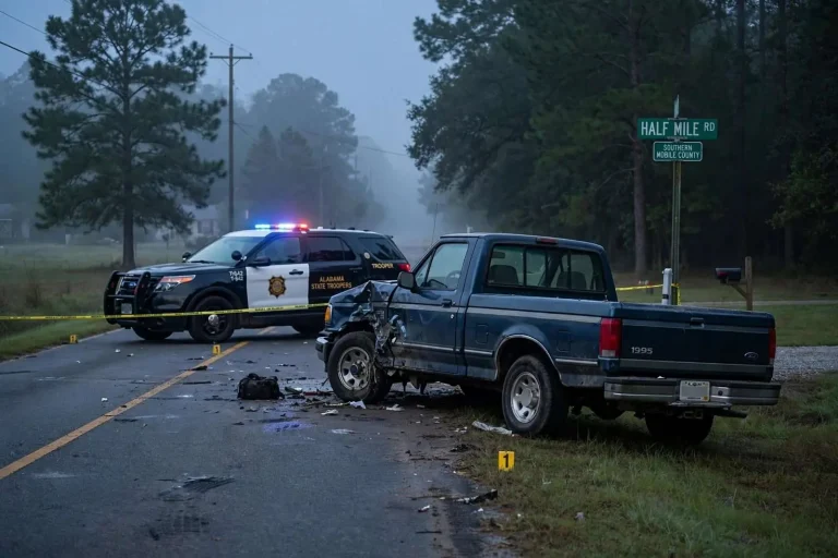 Illustration for the news story: Irvington Man Killed on Half Mile Road, Driver Faces Murder Charge