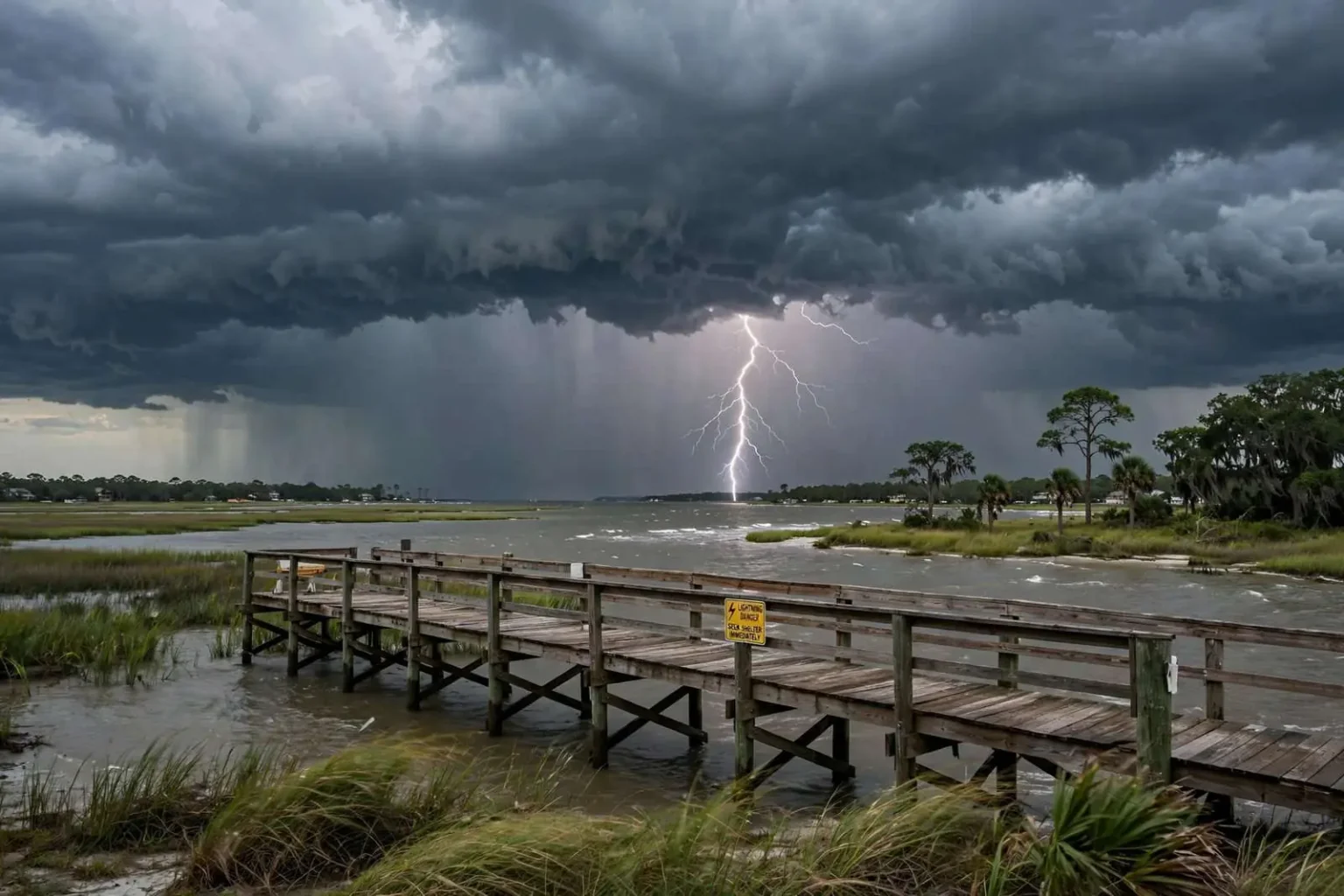 Illustration for the news story: Lightning Deaths in South Alabama Prompt Renewed Safety Warnings