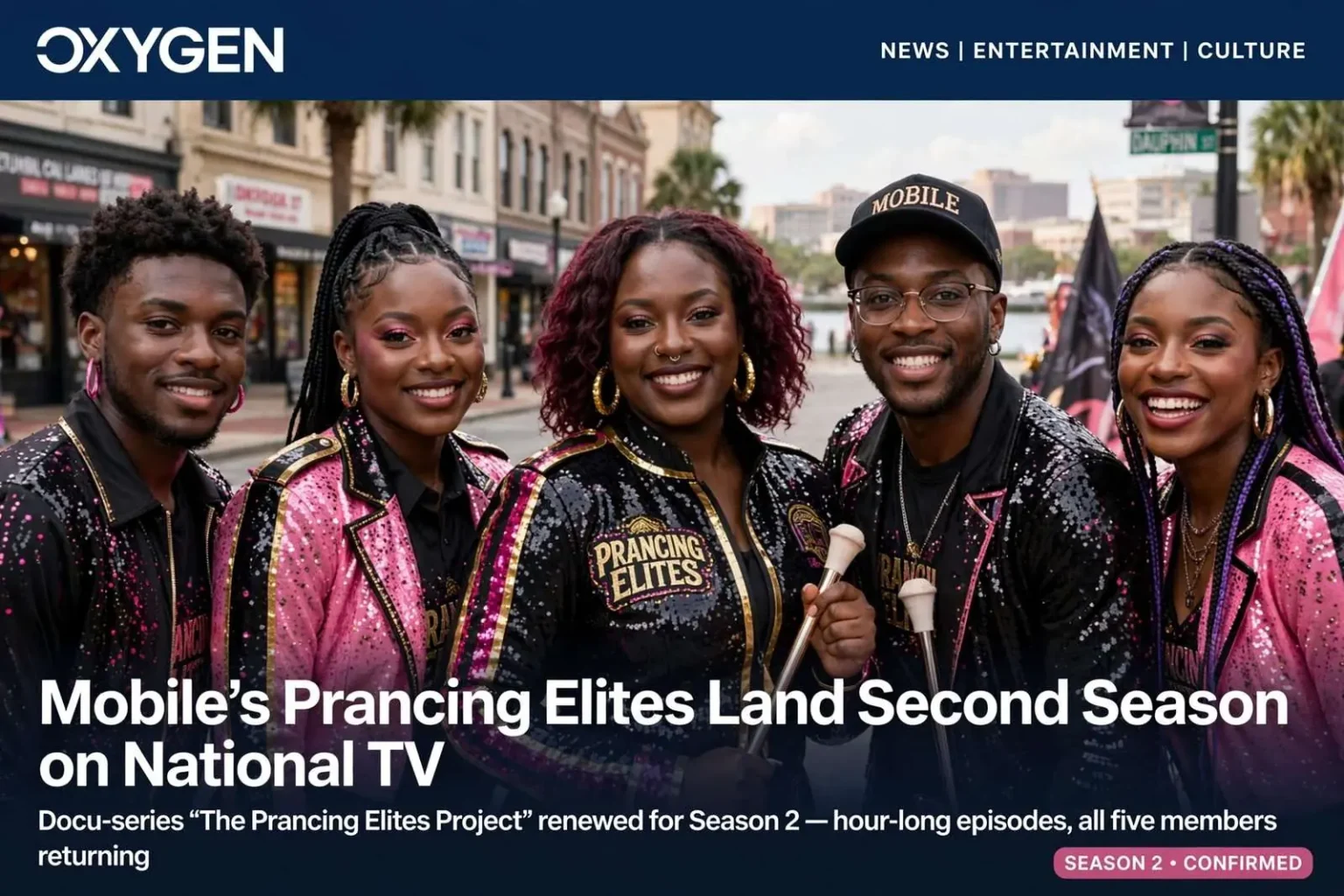 Illustration for the news story: Mobile’s Prancing Elites Land Second Season on National TV