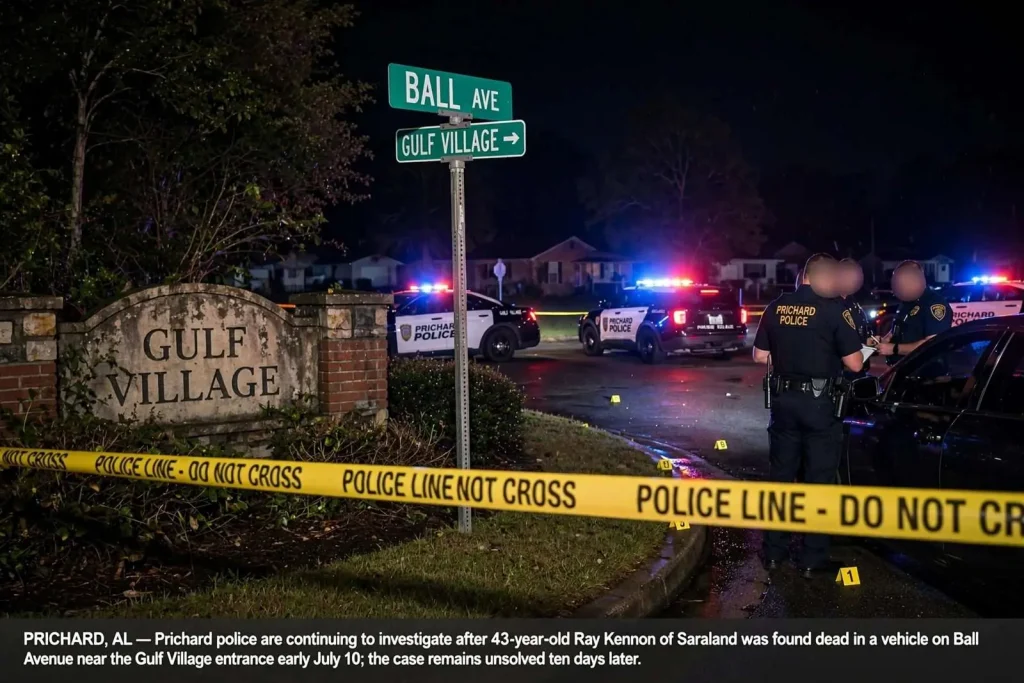 Illustration for the news story: Saraland Man Identified as Victim in Unsolved Prichard Shooting