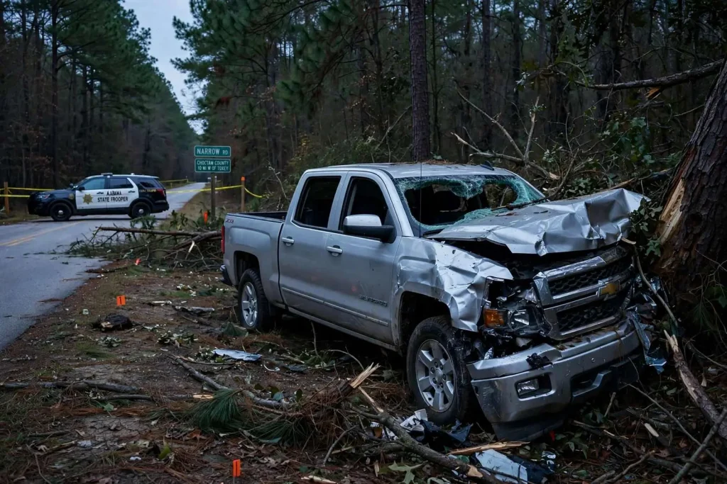 Illustration for the news story: Toxey Man Dies Days After Single-Vehicle Crash in Choctaw County