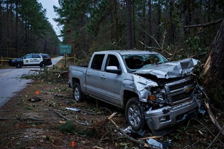 Illustration for the news story: Toxey Man Dies Days After Single-Vehicle Crash in Choctaw County