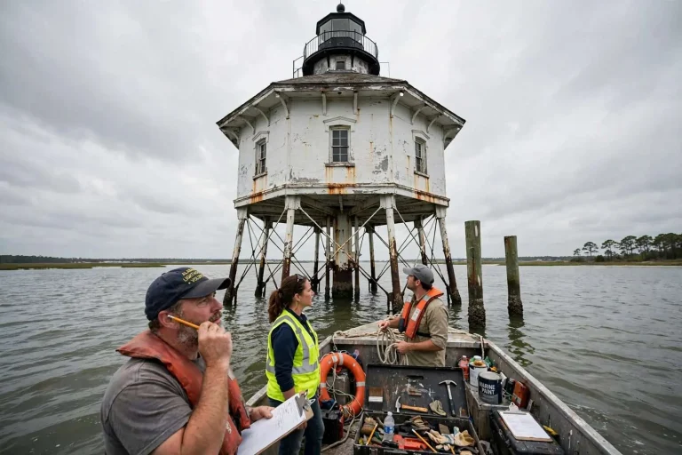 Illustration for the news story: Mobile Bay Lighthouse Group Weighs New Funding Options After Years of Setbacks
